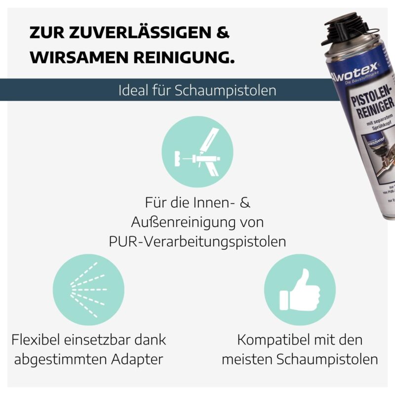 Schaum- und Pistolenreiniger 500 ml