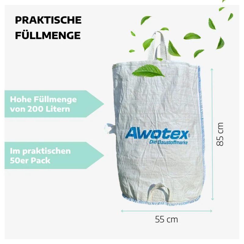 Praktischer Gartenabfallsack / Gartensack