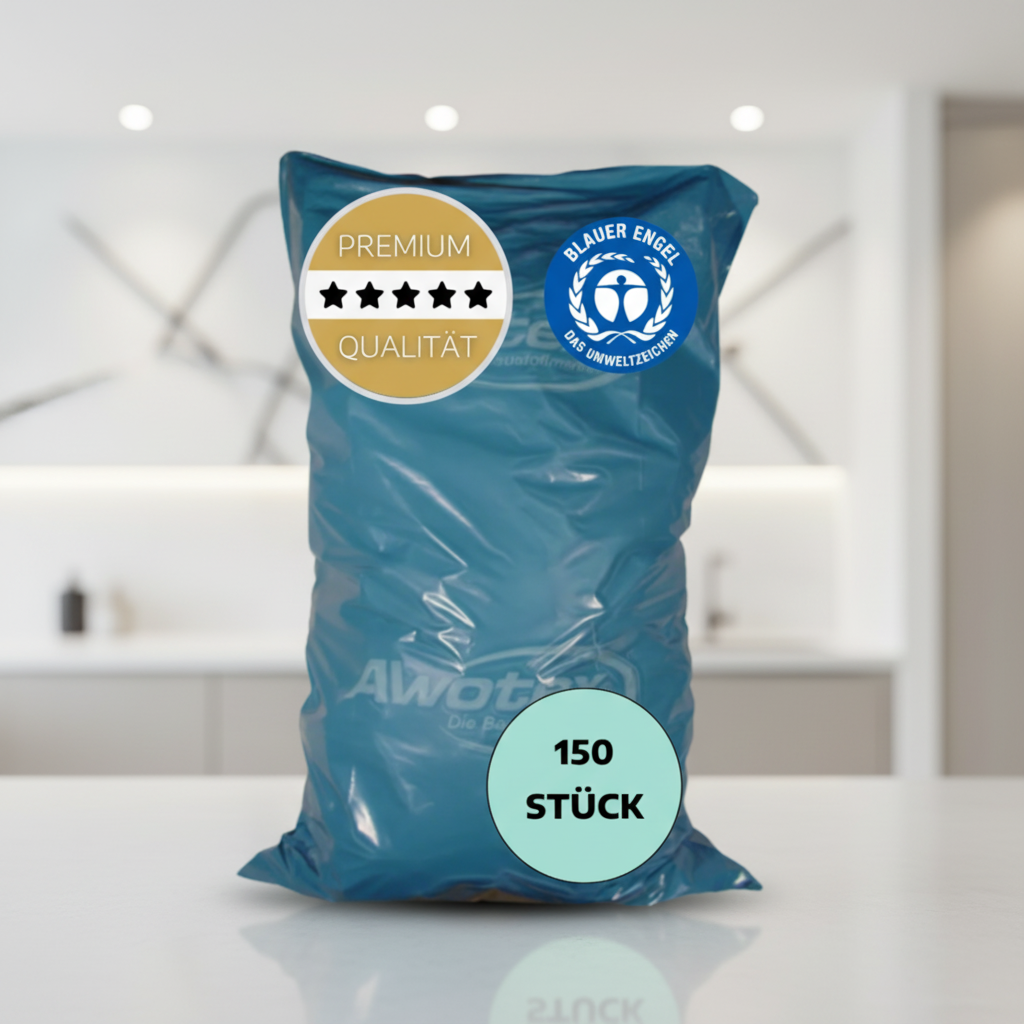 Müllsack blau 240 Liter - Typ 100