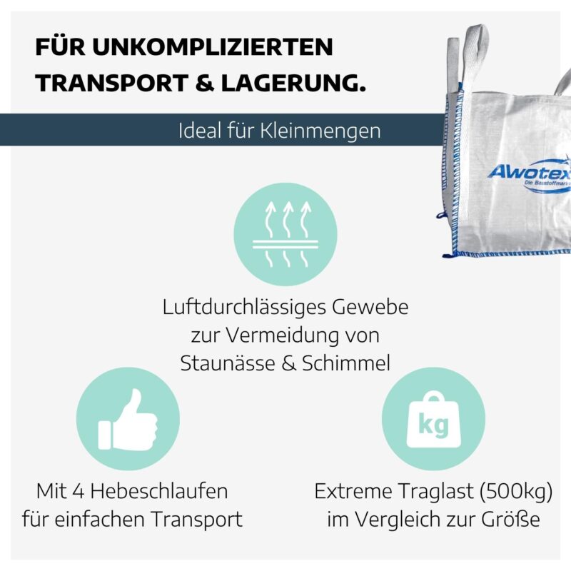Big Bag 45x45x45 cm unbeschichtet