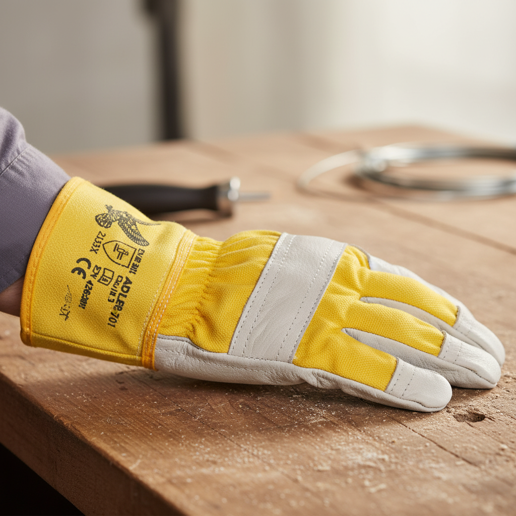 Rindlederhandschuh Luxus 10,5