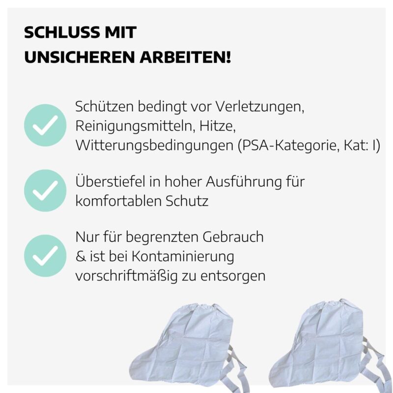 Überstiefel hohe Ausführung