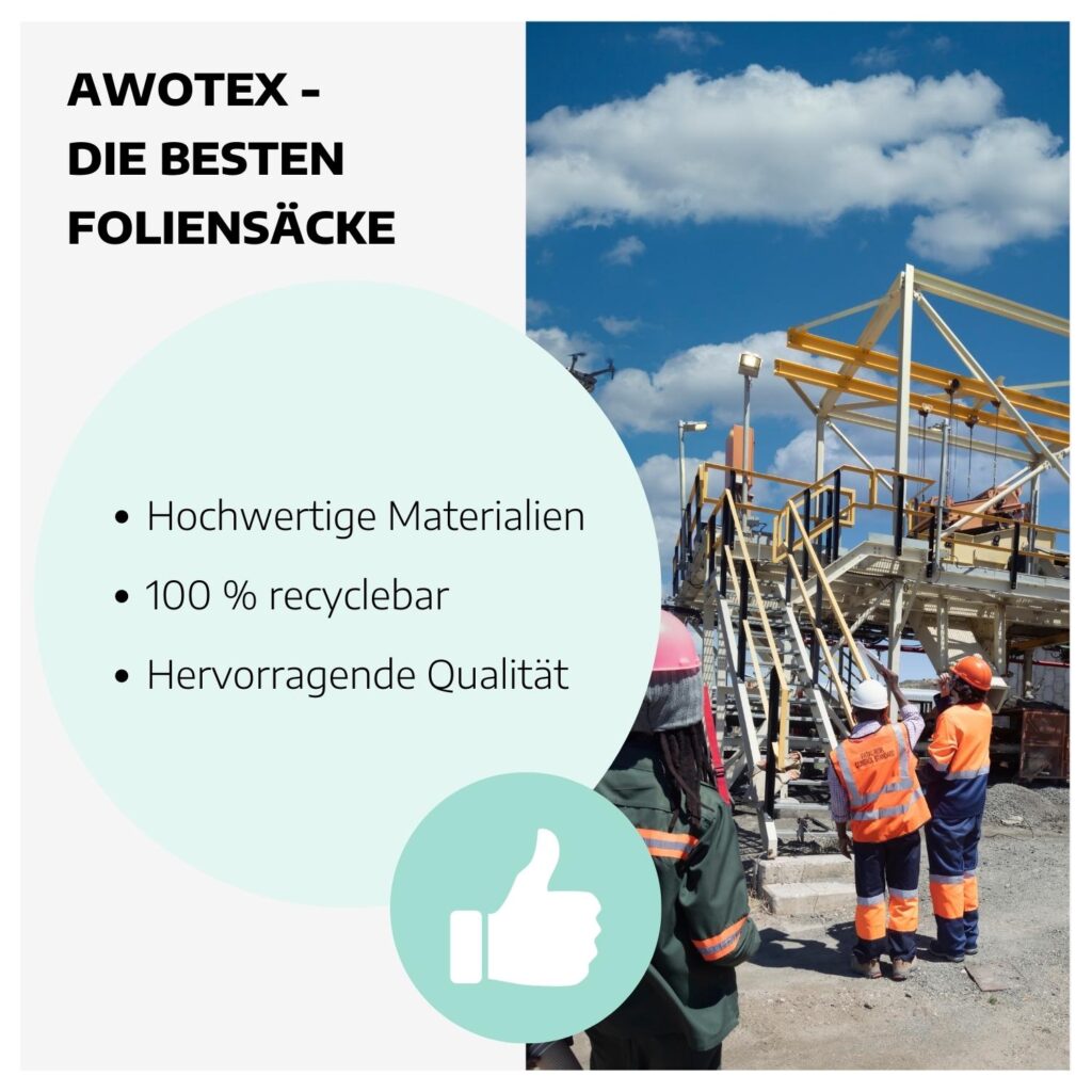 Foliensack 120x80x170 cm - 1 cbm