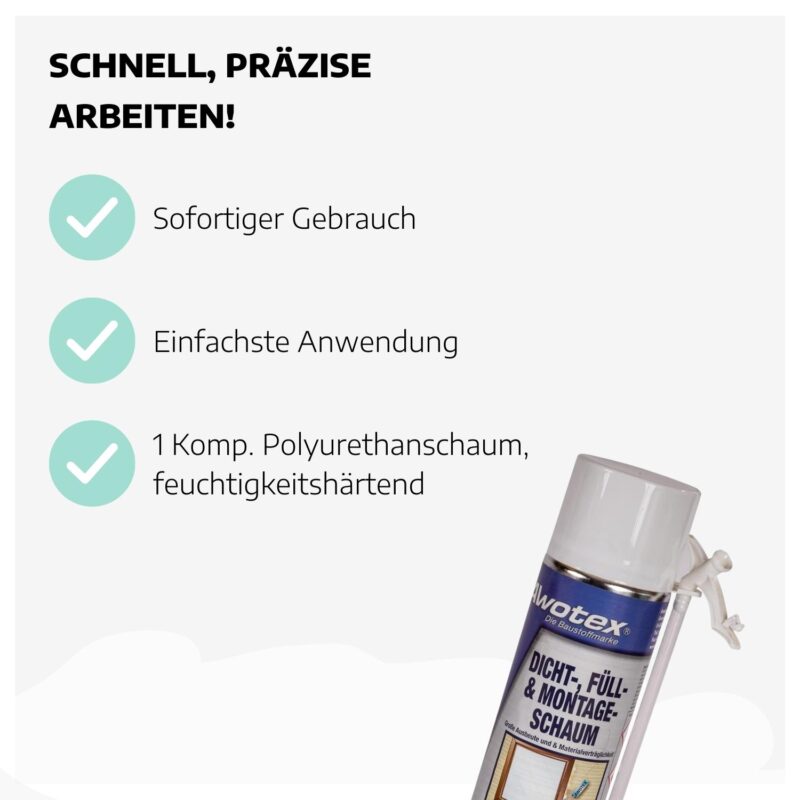 Montageschaum B2, 1-K