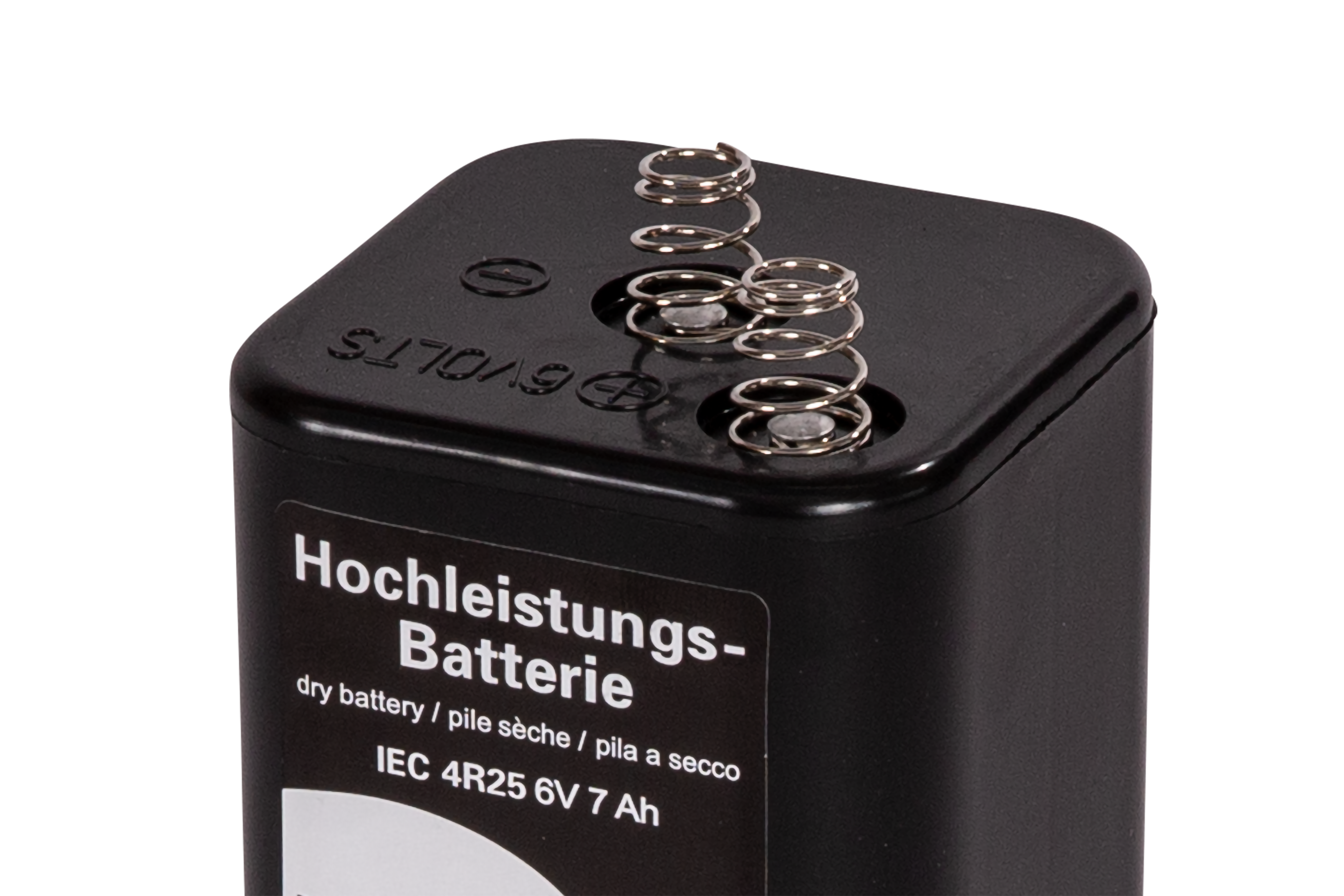 Blockbatterie 6 Volt 7 Ah 4R25