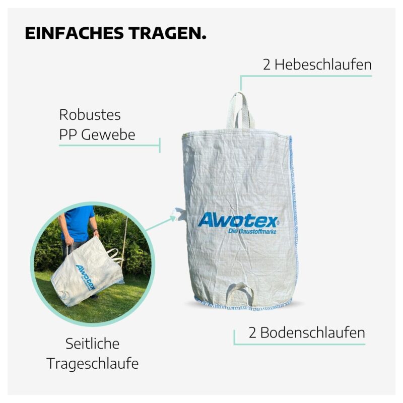 Praktischer Gartenabfallsack / Gartensack