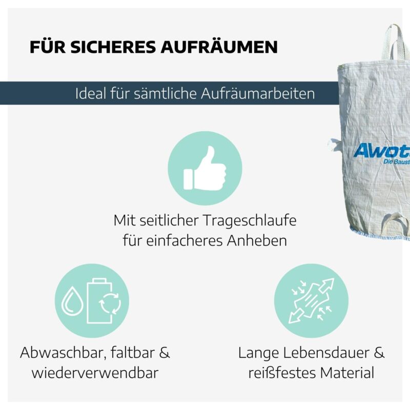 Praktischer Gartenabfallsack / Gartensack