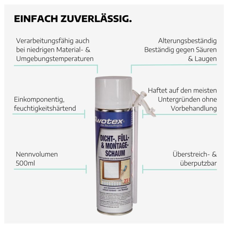 Montageschaum B2, 1-K