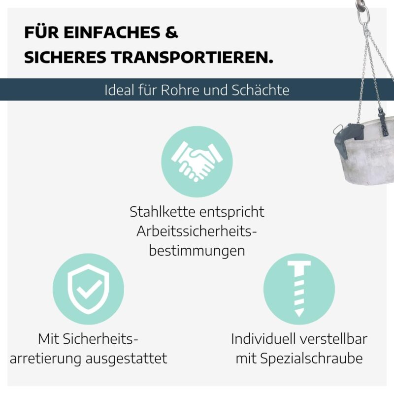 Schachtgehänge 1500 kg